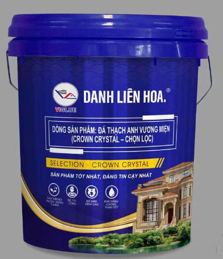 Sơn đá thạch anh - đa màu sắc