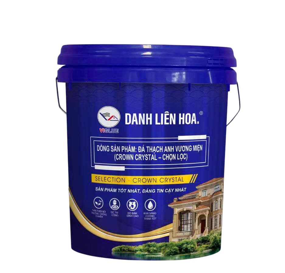 Sơn đá thạch anh Vương miện (Sơn mịn)
